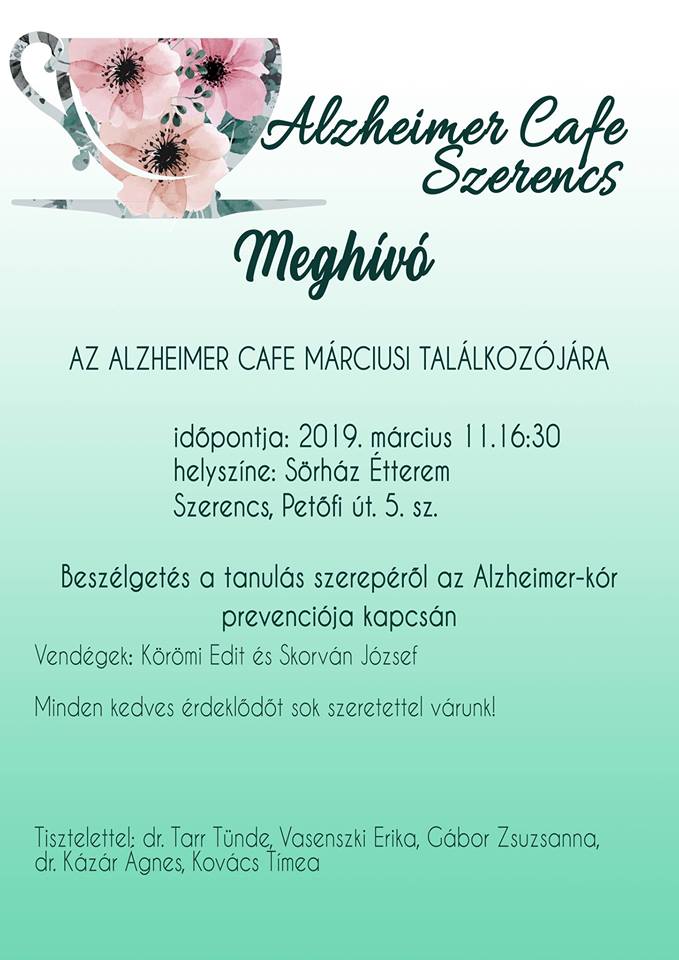 Alzheimer Café 2019.03.11.