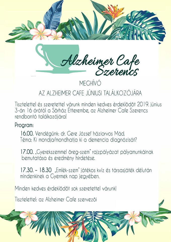 Alzheimer Café 2019.06.03.