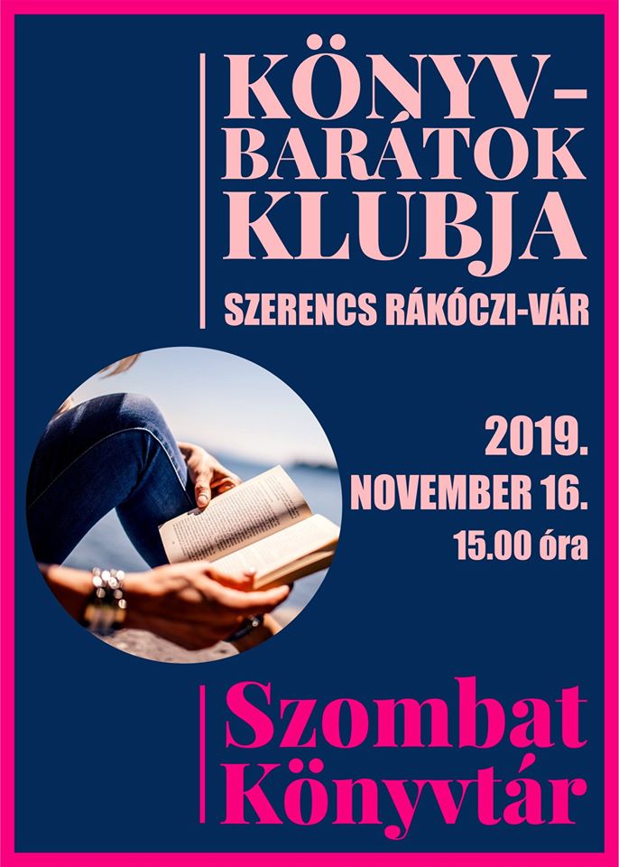 Könyvbarátok klubja 2019.11.16