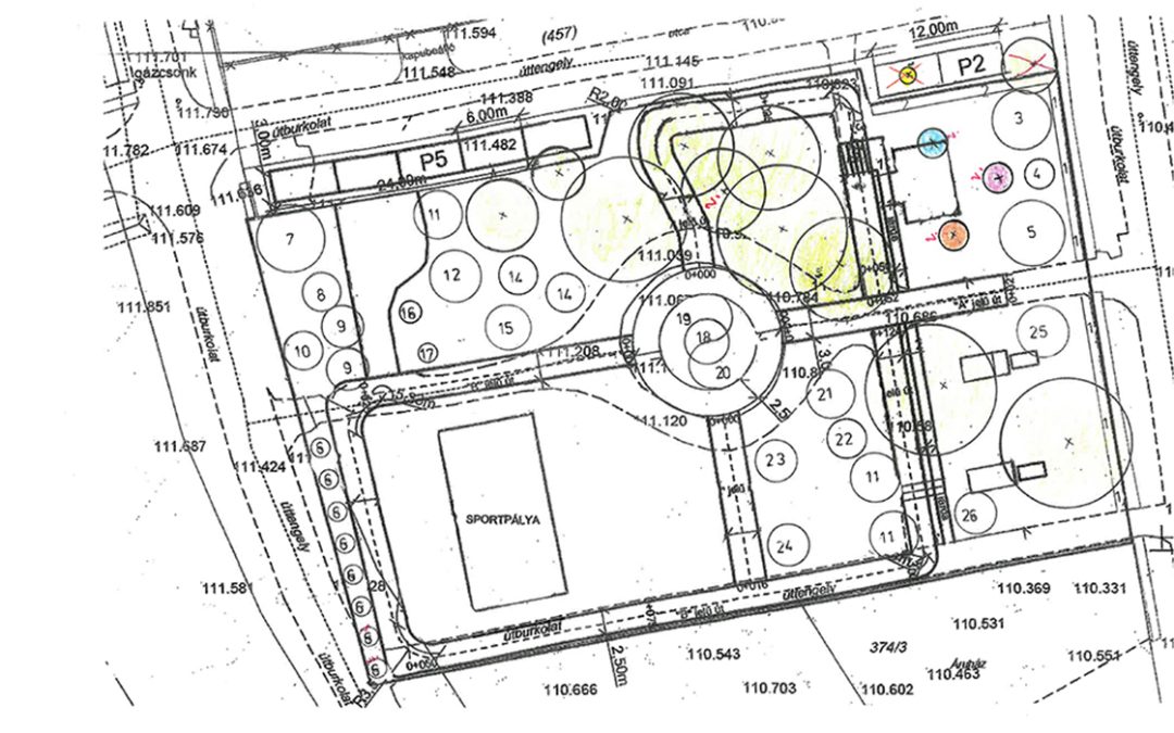 Tájékoztató köztéri pihenőpark kialakításáról
