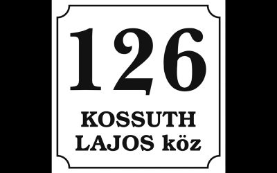Kérelem házszámtábla igényléséhez