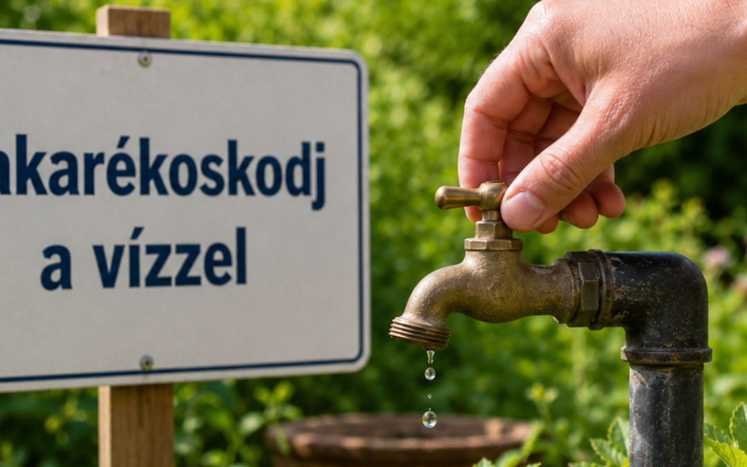 Víztakarékosságot kér a hőségriadó miatt a Borsodvíz