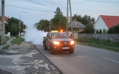 Tájékoztató földi szúnyoggyérítésről