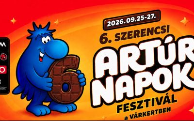 „6. Artúr Napok Fesztivál a várkertben” programja és a helyszíni térképe